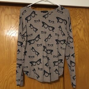 Eyeglasses sweater